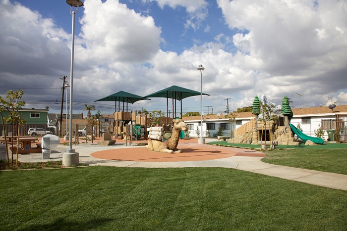 Public Playground Design with Fully Immersed Theme