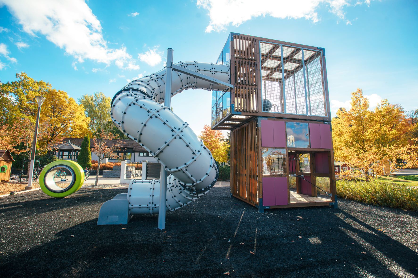 Modern and Architectural Playground Structures