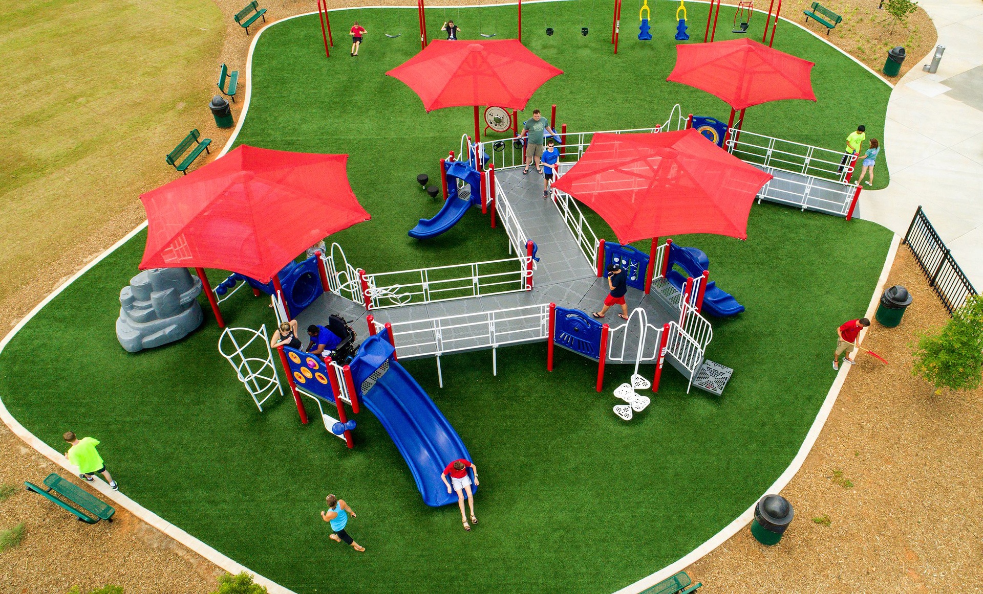 Inclusive Playground Designs Based on Research