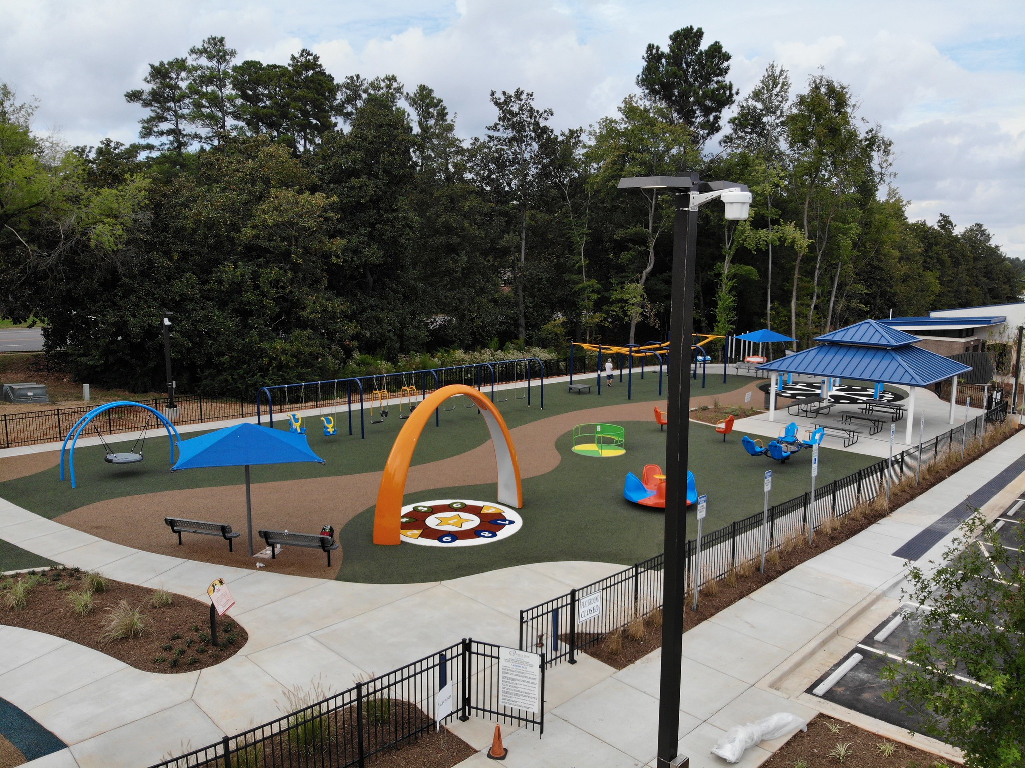 commercial site amenities for parks and playgrounds