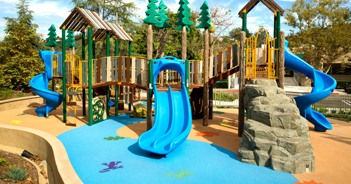 Themed Playground Design with Nature Theme