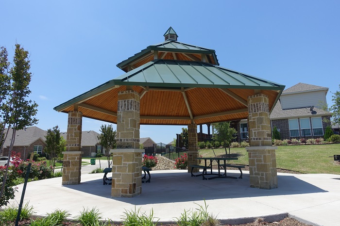 Playground and Public Park Shelter